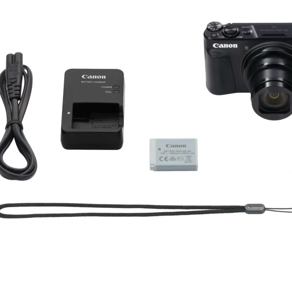 Canon SX740 HS Compact Digital Camera — Black - Picture 4 of 10